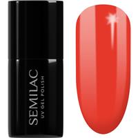 Semilac UV Hybrid Hottie gel nail polish shade 039 Sexy Red 7 ml