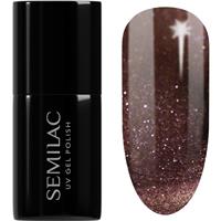 Semilac UV Hybrid Galaxy Flash gel nail polish for UV/LED hardening shade 823 Meta Rose 7 ml