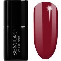 Semilac UV Hybrid Winter Collection gel nail polish for UV/LED hardening shade 592 Jelly Cherry 7 ml