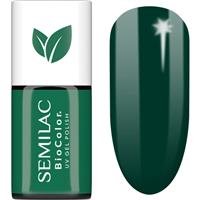 Semilac UV Hybrid BioColor gel nail polish for UV/LED hardening shade 731 Bottle Green 7 ml