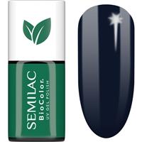 Semilac UV Hybrid BioColor gel nail polish for UV/LED hardening shade 725 Dark Berry 7 ml