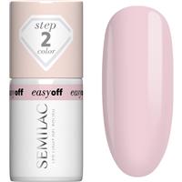 Semilac Easy Off Step 2 gel nail polish for UV/LED hardening shade Pink Marshmallow 7 ml