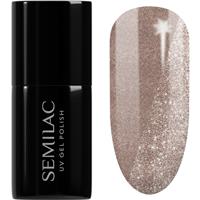 Semilac UV Hybrid New YEAAH gel nail polish for UV/LED hardening shade 408 Less Sugar 7 ml