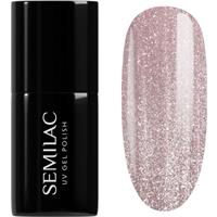 Semilac UV Hybrid Inner Glow gel nail polish shade 962 Magnetic Mocha (Cat Eye) 7 ml