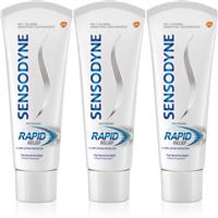 Sensodyne Rapid Whitening whitening toothpaste for sensitive teeth 3x75 ml