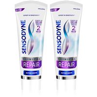 Sensodyne Clinical Repair Active White toothpaste 2x75 ml