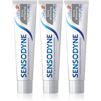 Sensodyne Extra Whitening whitening toothpaste with fluoride for sensitive teeth 3x75 ml
