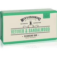 Scottish Fine Soaps Mens Grooming Vetiver & Sandalwood cleansing bar for men 220 g