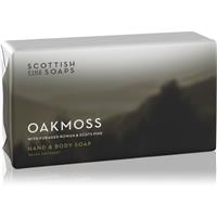 Scottish Fine Soaps Oakmoss bar soap for the body 220 g