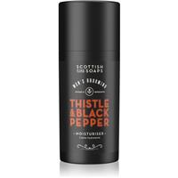 Scottish Fine Soaps Thistle & Black Pepper moisturising face cream for men 100 ml