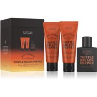 Scottish Fine Soaps Thistle & Black Pepper Well Groomed Gift Set gift set for men
