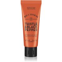 Scottish Fine Soaps Thistle & Black Pepper aftershave balm in a tube 75 ml