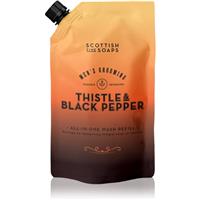 Scottish Fine Soaps Thistle & Black Pepper liquid soap refill 1200 ml