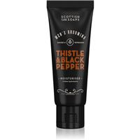 Scottish Fine Soaps Thistle & Black Pepper moisturising face cream for men 75 ml