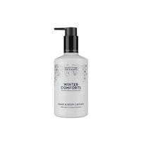 Scottish Fine Soaps Winter Comforts moisturising lotion for hands and body fragrance Toasted Marshmallow & Caramel 300 ml