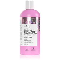 so!flow Coloring Shampoo Blonde Hair toning shampoo for blonde hair shade Pink 300 ml