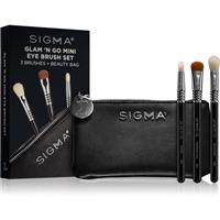 Sigma Beauty Brush Set Glam N Go brush set with a pouch