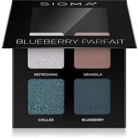 Sigma Beauty Quad eyeshadow palette shade Blueberry Parfait 4 g
