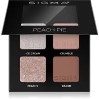 Sigma Beauty Quad eyeshadow palette shade Peach Pie 4 g
