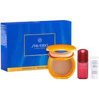 Shiseido Expert Sun Protector Tanning Compact Foundation SPF10 gift set shade Bronze