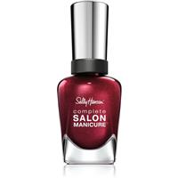 Sally Hansen Complete Salon Manicure strengthening nail polish shade 411 Wine Not 14.7 ml