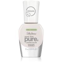 Sally Hansen Good. Kind. Pure. long-lasting nail polish with firming effect shade White Tea 10 ml