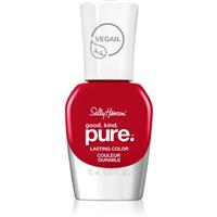 Sally Hansen Good. Kind. Pure. long-lasting nail polish with firming effect shade Natural Red 10 ml