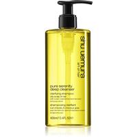 Shu Uemura Deep Cleanser Pure Serenity deep cleanse clarifying shampoo for oily hair and scalp 400 ml