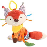 Skip Hop Bandana Buddies Fox activity toy with teether for children from birth 0m+ 1 pc