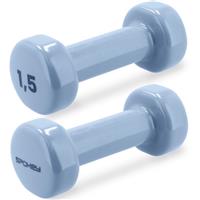 Spokey Shape vinyl dumbbell set 2x1.5 kg