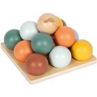 Small foot Montessori Sorting Game with Balls sorting game 12m+ 15 pc