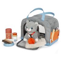 Small foot by Legler Small Foot Plush Cat Care Set Animals Pastel stuffed toy 2y+ 1 pc