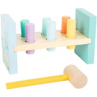 Small foot by Legler Pastel Hammering Bench whacking toy 18m+ 1 pc