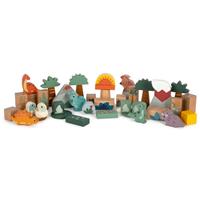 Small foot Wooden Building Blocks Dino activity toy wooden 12 m+ 34 pc