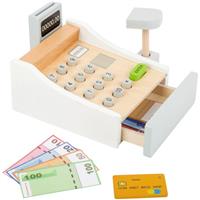 Small foot Wooden Toy Cash Register White toy wooden 3 y+ 1 pc