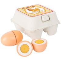 Small foot Wooden Eggs activity toy wooden 3 y+ 4 pc