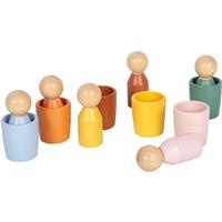 Small foot Montessori toy set wooden 12m+ 12 pc