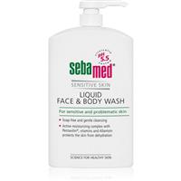 Sebamed Face & Body Wash Sensitive Skin gentle cleansing lotion for face and body for sensitive skin 1000 ml