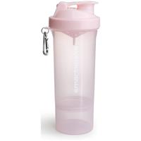 Smartshake Slim sports shaker + container colour Cotton Pink 500 ml