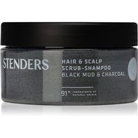 STENDERS Black Mud & Charcoal cleansing scrub for hair and scalp 300 g