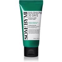 Some By Mi AHABHAPHA 30 Days Miracle Acne Clear Foam deep-cleansing mousse for problem skin, acne 50 ml