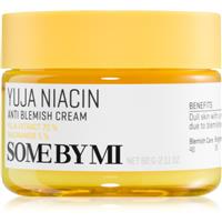 Some By Mi Yuja Niacin Anti Blemish Cream hydrating and illuminating face cream for skin with hyperpigmentation 60 g