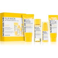 Some By Mi Yuja Niacin Anti Blemish Starter Kit travel set to even out skin tone