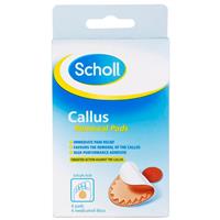 Scholl Callus cushions for sensitive spots on feet 4 pc