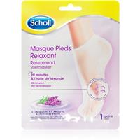Scholl Pedimask Lavender regenerating foot mask in sock form 1 pair