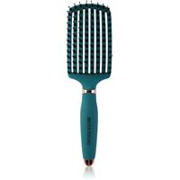 Sister Young OVIA flat brush for hair Green BV 1 pc