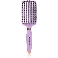 Sister Young OVIA flat brush for hair Liliac BV 1 pc