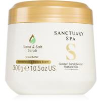 Sanctuary Spa Golden Sandalwood salt scrub for the body 300 g