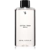 Sister's Aroma Cotton + Denim refill for aroma diffusers The refill comes with 5 wooden sticks. 200 ml