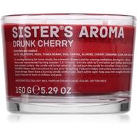 Sister's Aroma Drunk Cherry scented candle 150 g